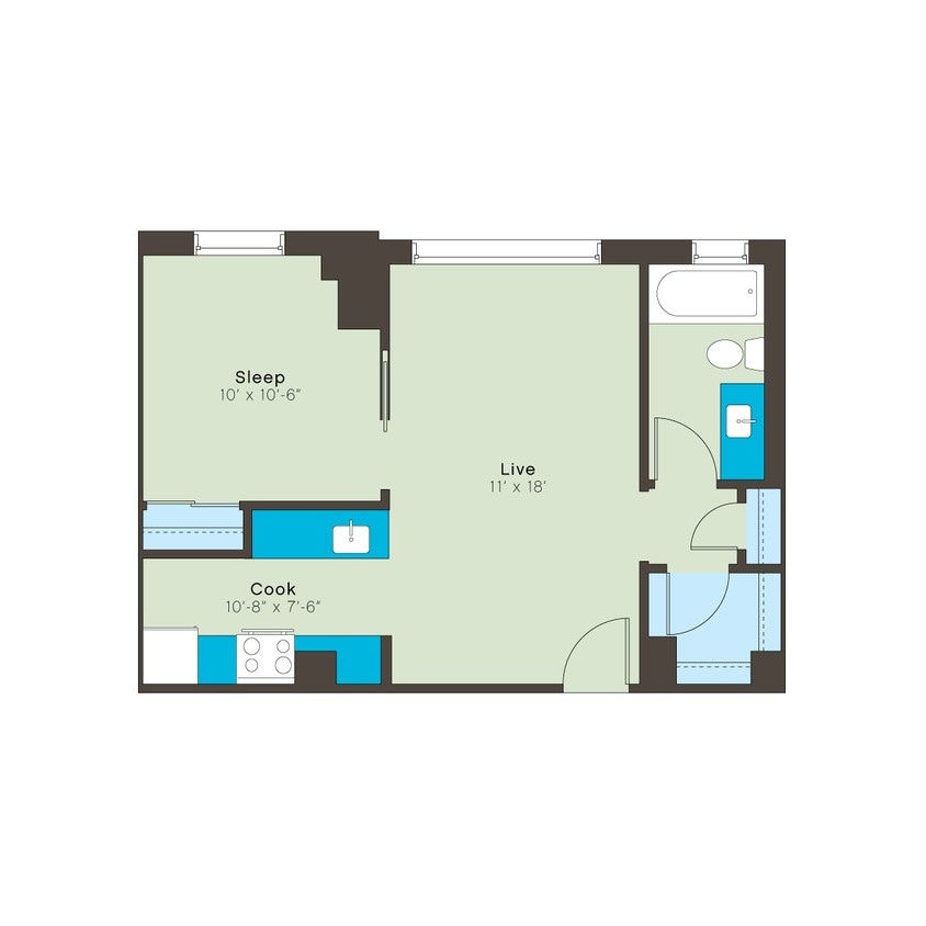 Floor Plan - 214e-1bT11