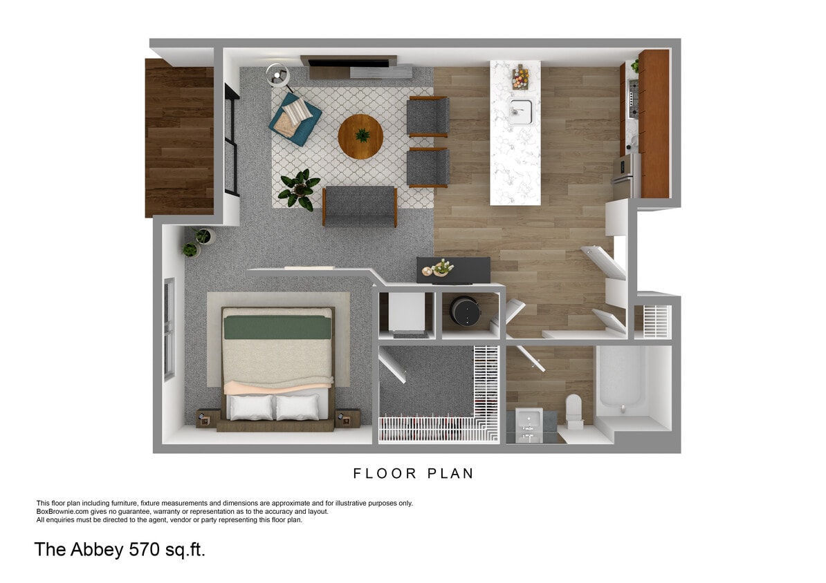 Floor Plan - The Abbey