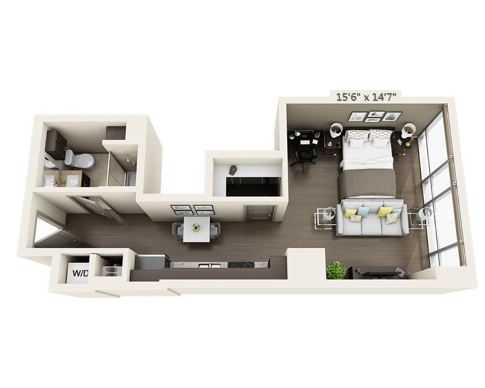 Floor Plan - Studio E1I