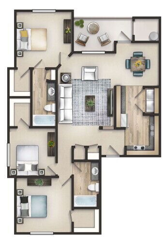 Floor Plan - The Kensington M