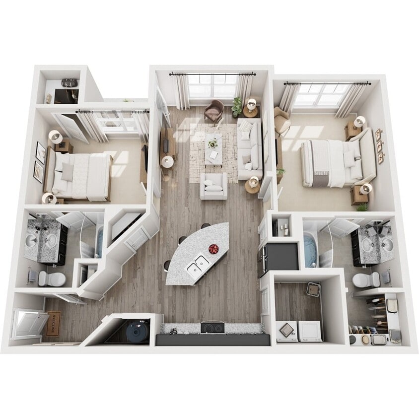 Floor Plan - 2B