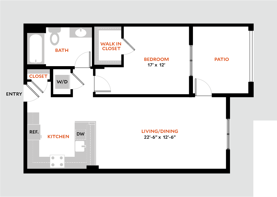Floor Plan - Plan 1J