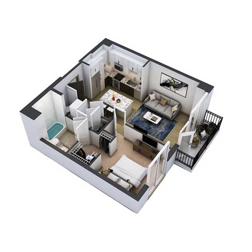 Floor Plan - Hemlock - A6M