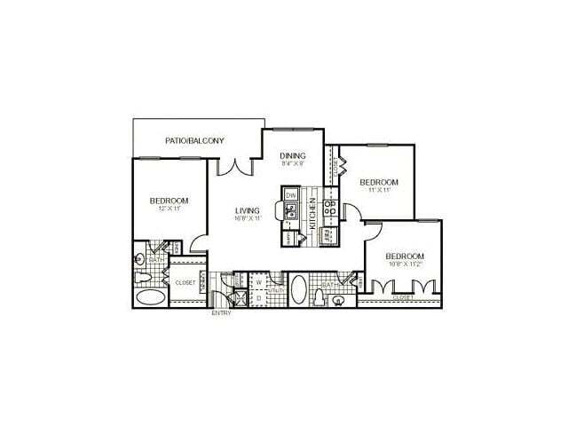 Floor Plan - The Water Park (C1)