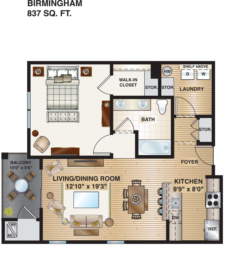 Floor Plan - Birmingham