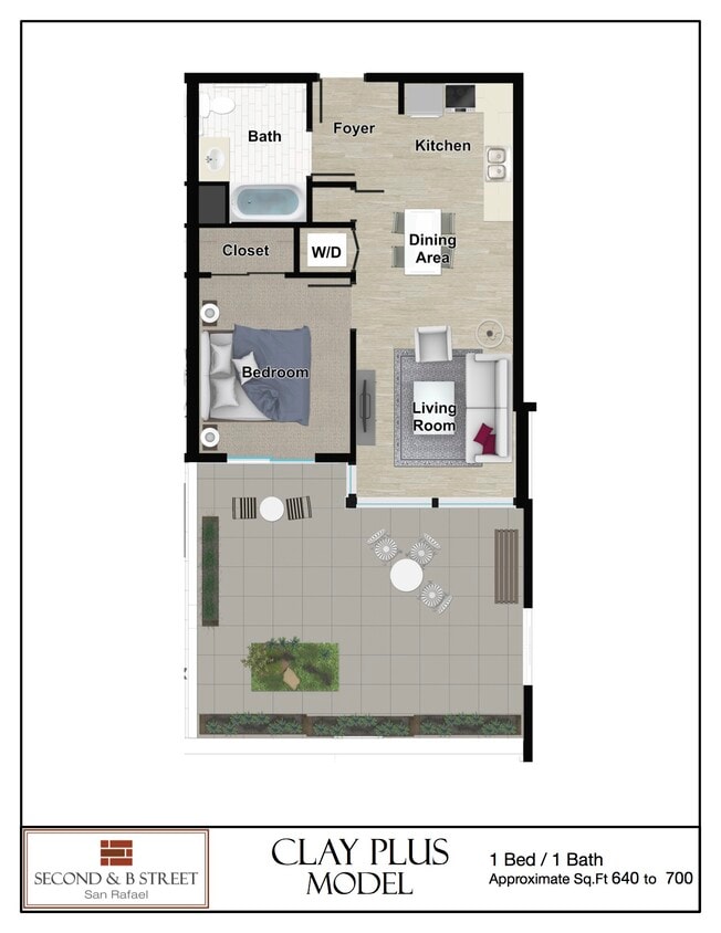 Floor Plan - Clay Model