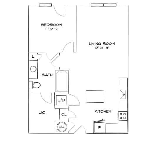 Floor Plan - Design 1A