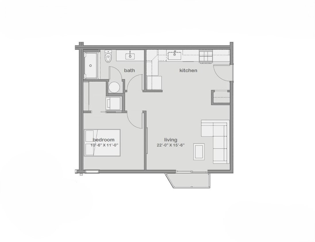 The Benjamin 1BR - 1/1.00