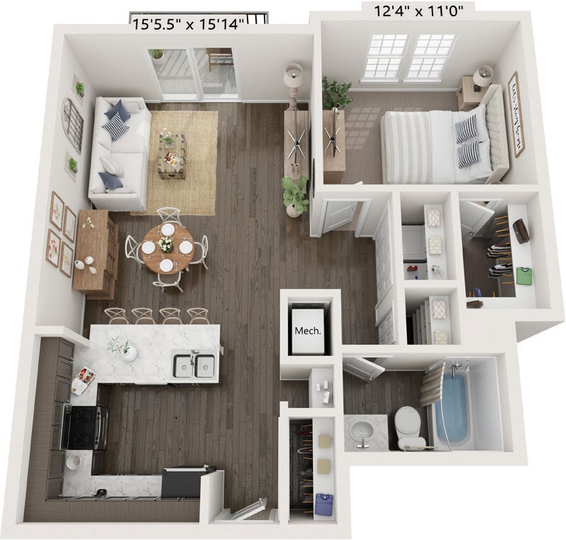 Floor Plan - Reed