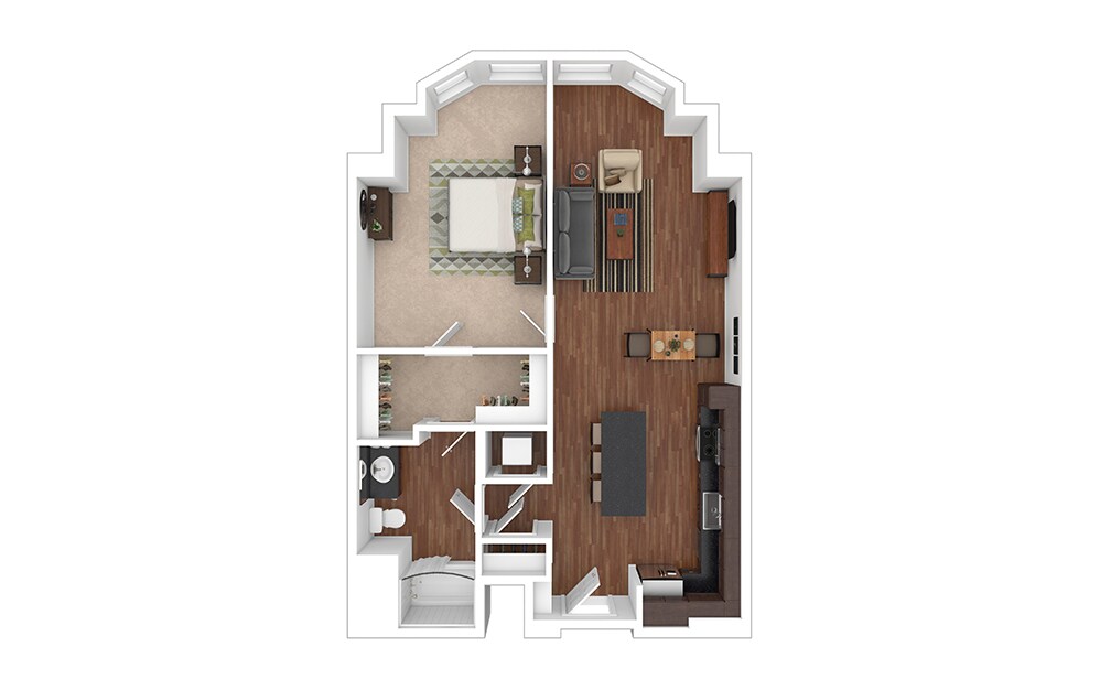 Floor Plan - The Melrose
