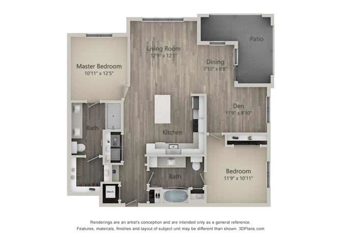 Floor Plan - Bedford