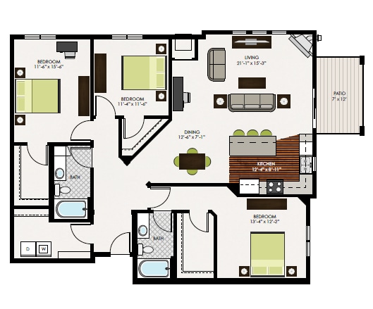 Floor Plan - The Landmark