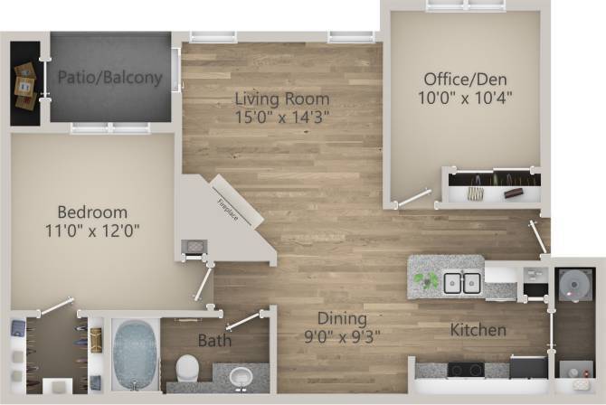 Floor Plan - Palermo