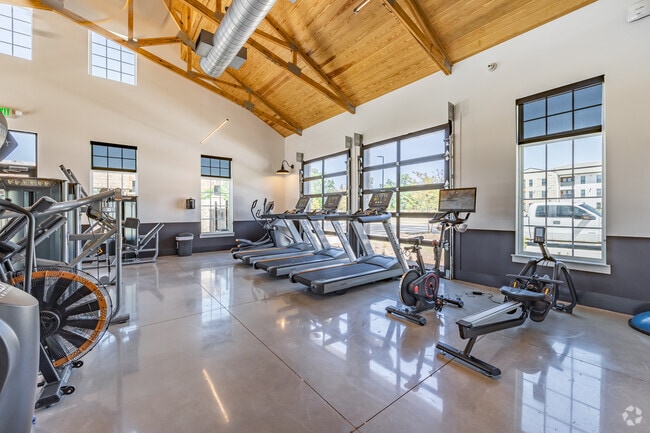 Fitness Center - Station 75 Apartments at McDonough