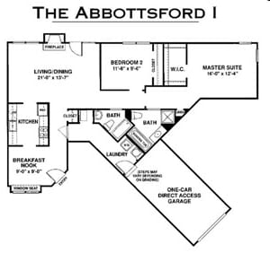 Floor Plan - Abbottsford I Enhanced