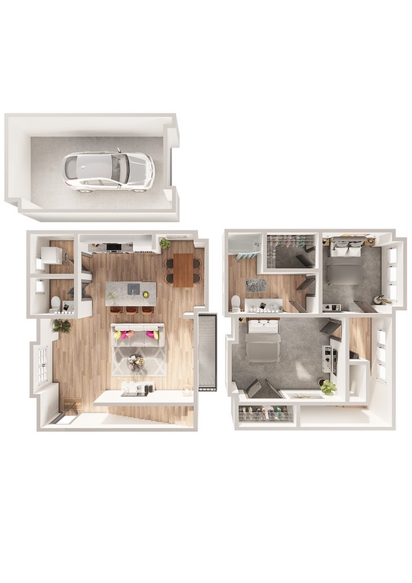 Wesley Village - B10 Floor Plan - B10