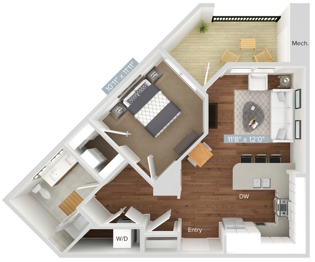 Floor Plan - A4-518