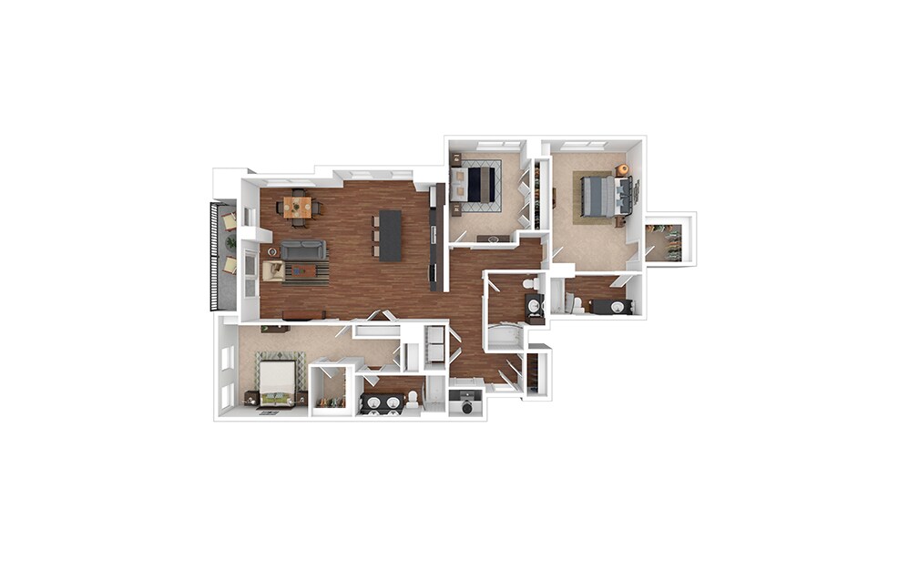 Floor Plan - The Wyatt