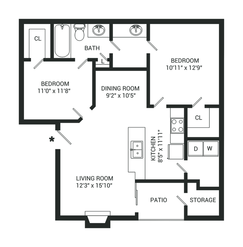 Floor Plan - Delilah
