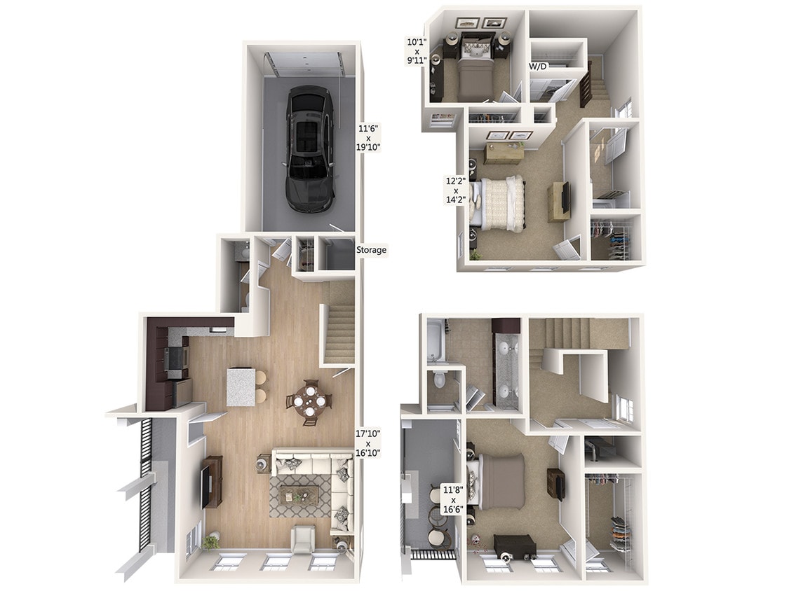 Floor Plan - C2T-1-1933sq
