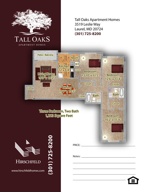 3Bdrm2 Bath - 3 Bedroom 2 Bathroom