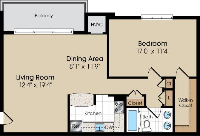 Floor Plan - Model 1A