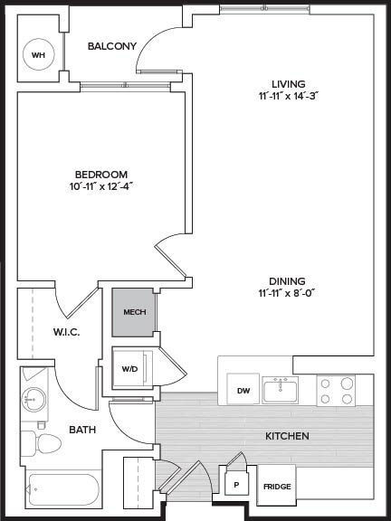 Floor Plan - 1C
