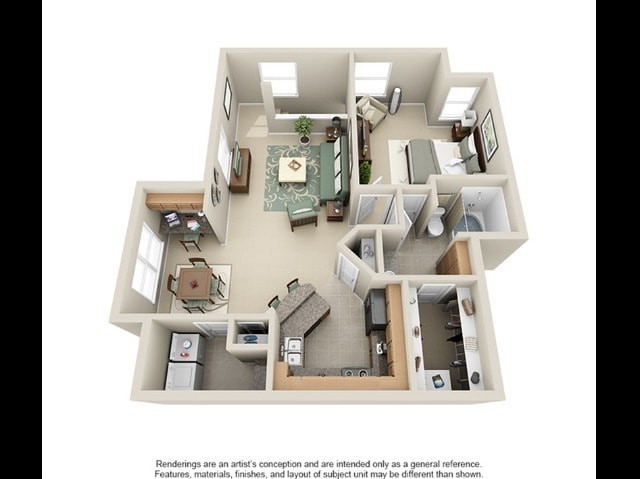 Cedar 929 sqft - A3A