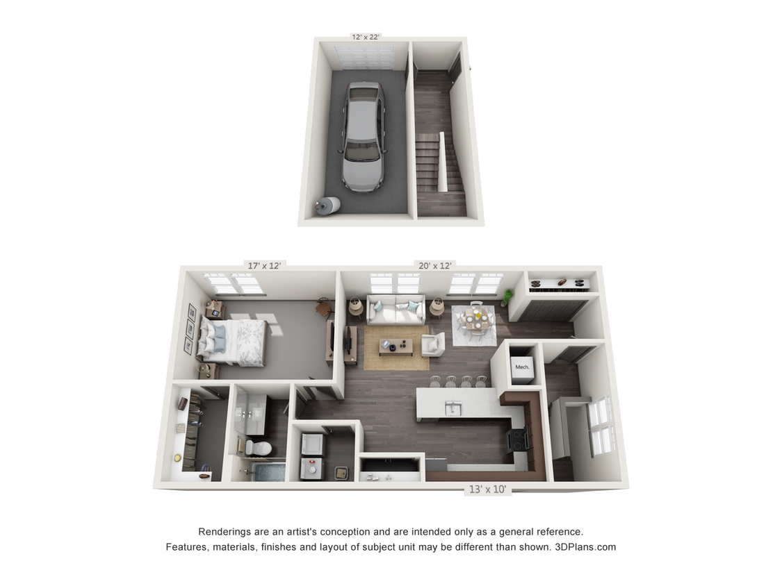 Floor Plan - 1C