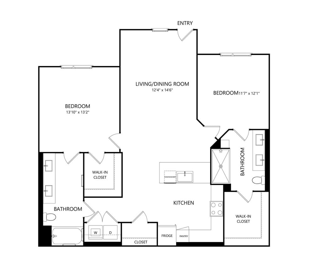 B5 floor plan The Senary by Allaso - B5