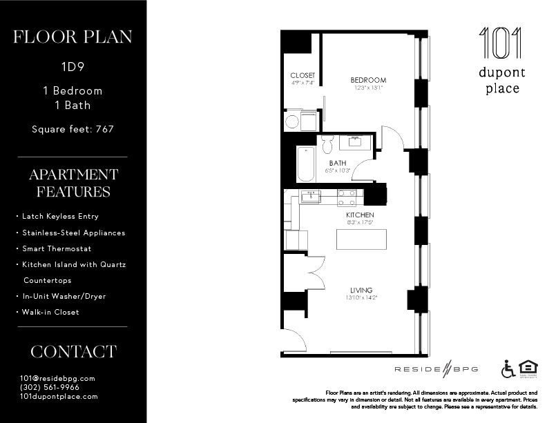 Floor Plan - 1D9