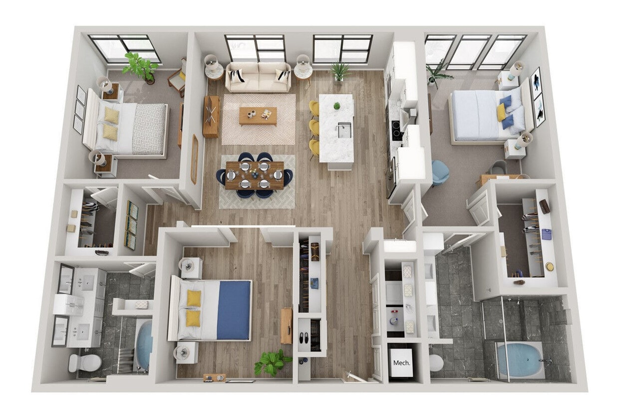 Floor Plan - 2.C2-V - Phase II