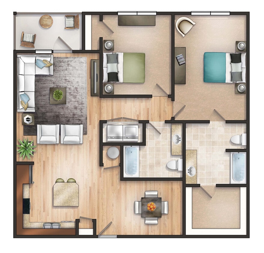 Floor Plan - The Sherwood