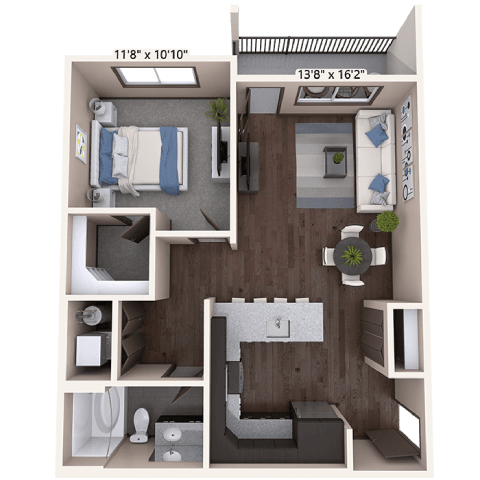 Floor Plan - Horsetooth