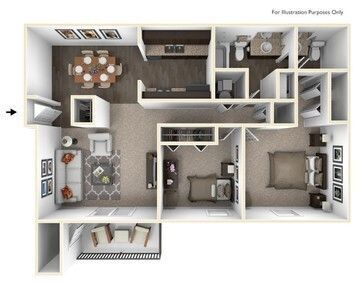 Floor Plan - The Southwyck