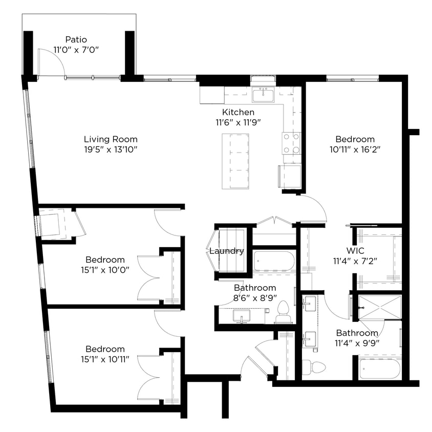 Floor Plan - D2-W
