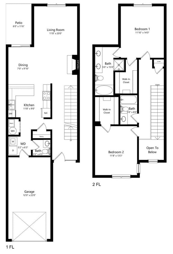 Floor Plan - Gibbs Hill
