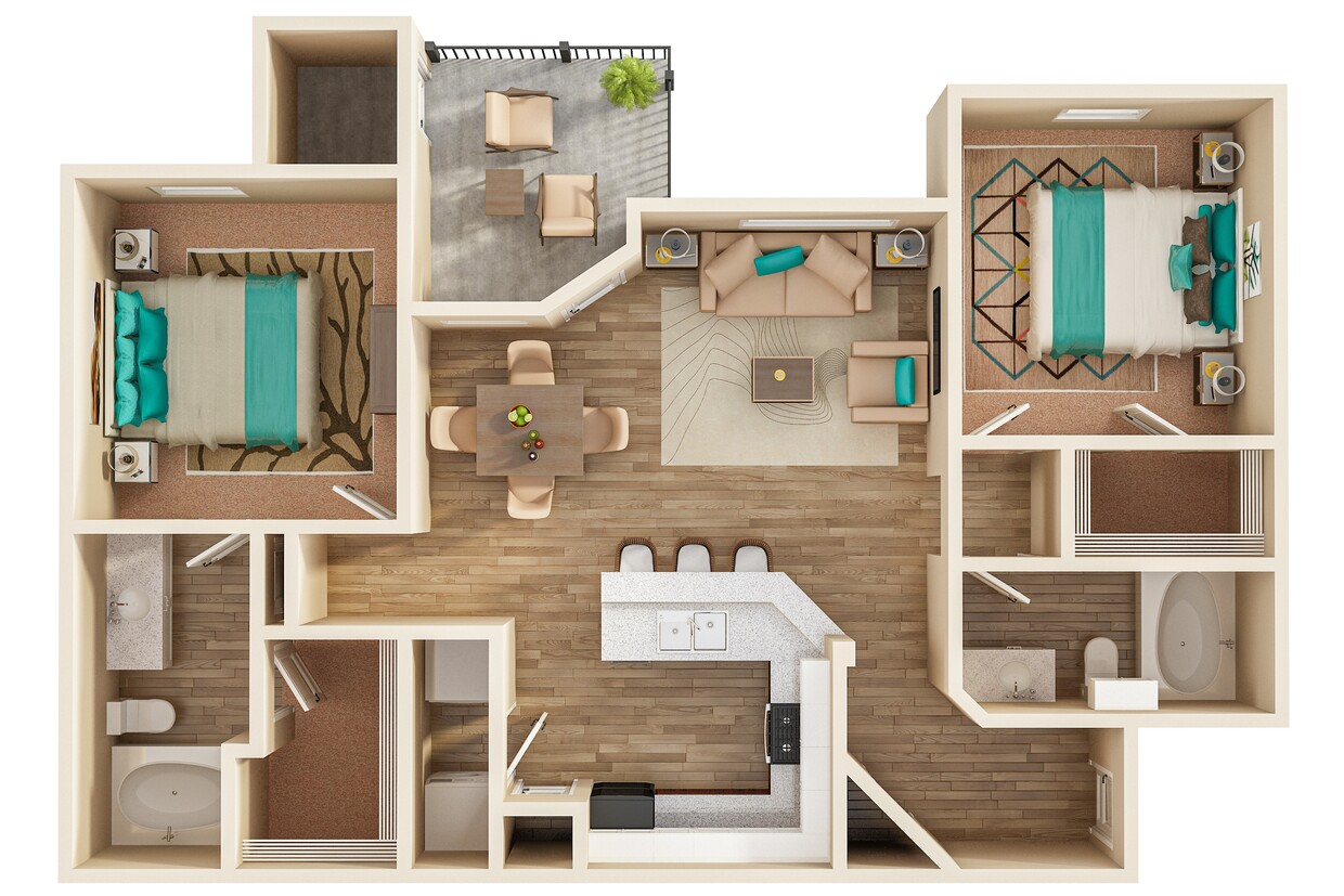 Floor Plan - B1 Lakota