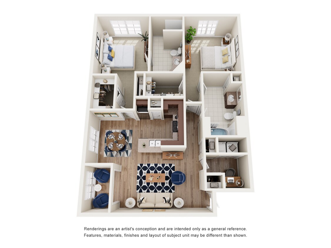 Residences at Gramercy_D3_2x2_1226 SQ FT.jpg - 2x2