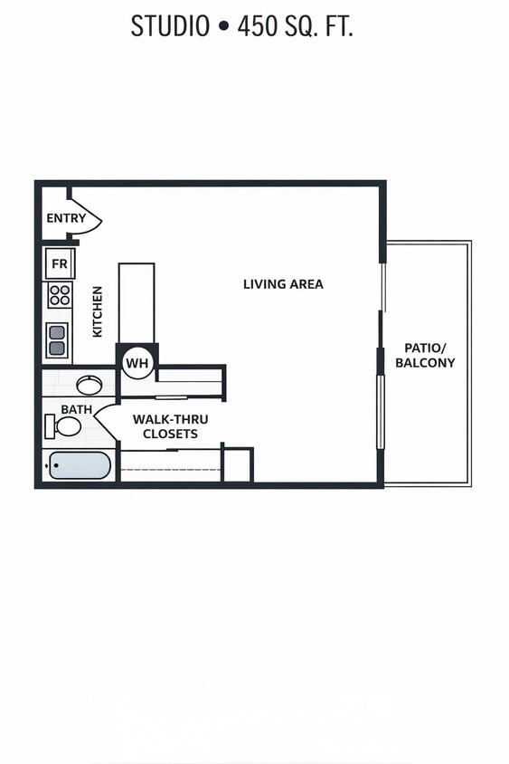 Floor Plan - Studio