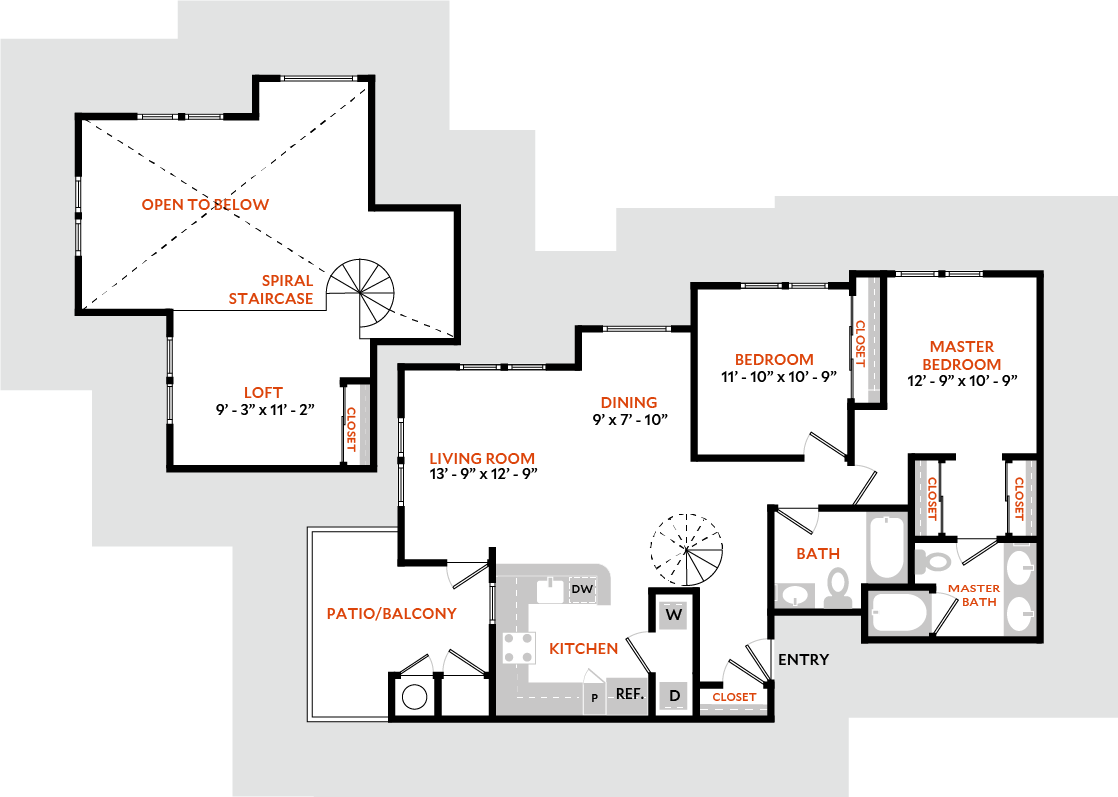 Floor Plan - Plan 2J