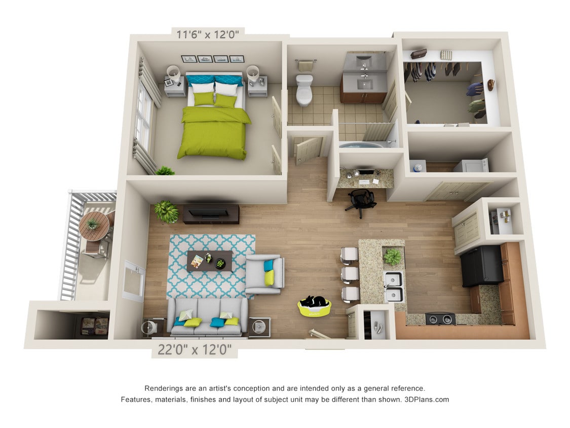 Floor Plan - The Carolina