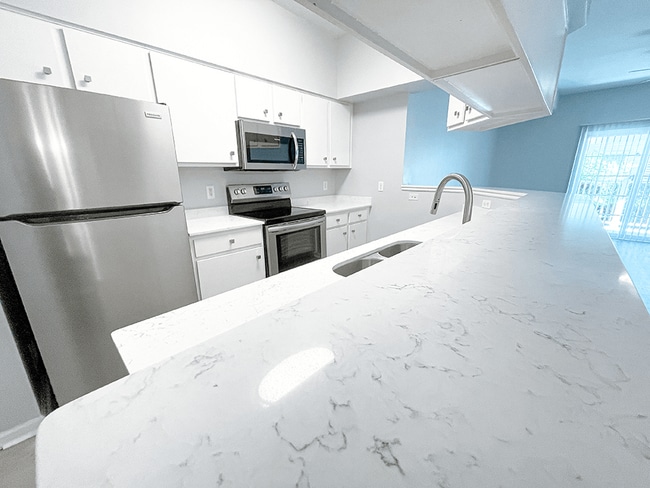 Modern Countertops - Shoreline Landing Apartments