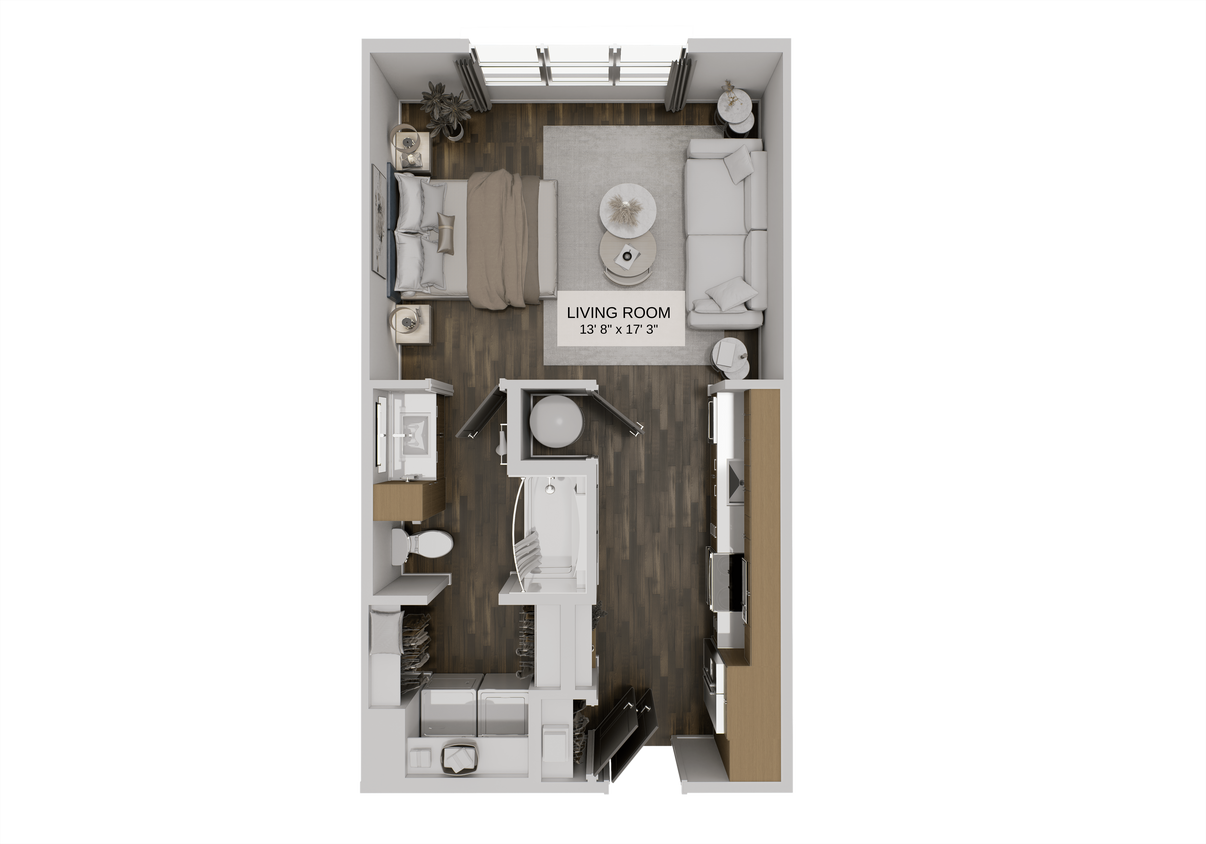 Floor Plan - The Fusion (S1A)