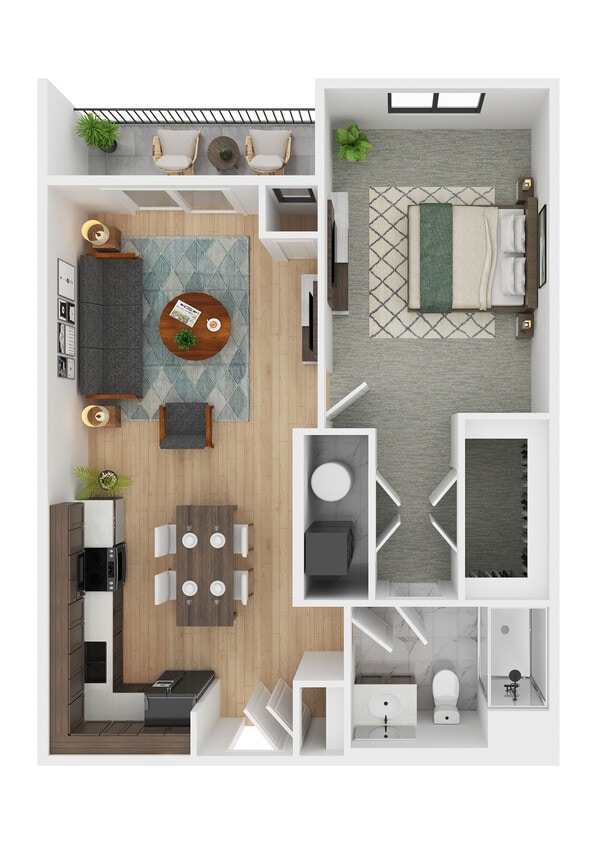 Floor Plan - The Diamond
