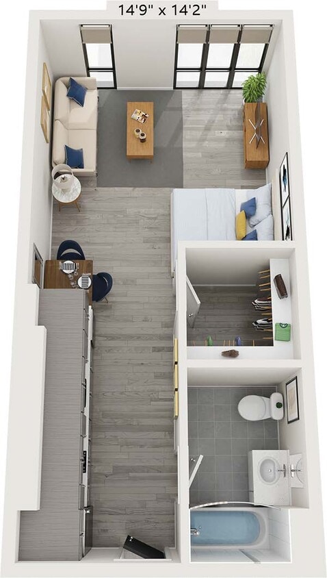 Floor Plan - Studio South