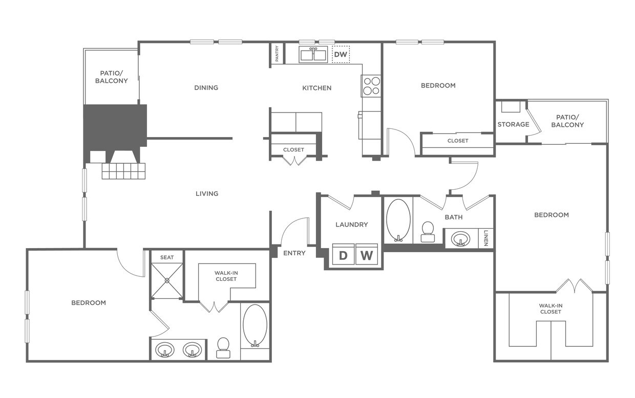 Floor Plan - Telluride - Platinum Renovation