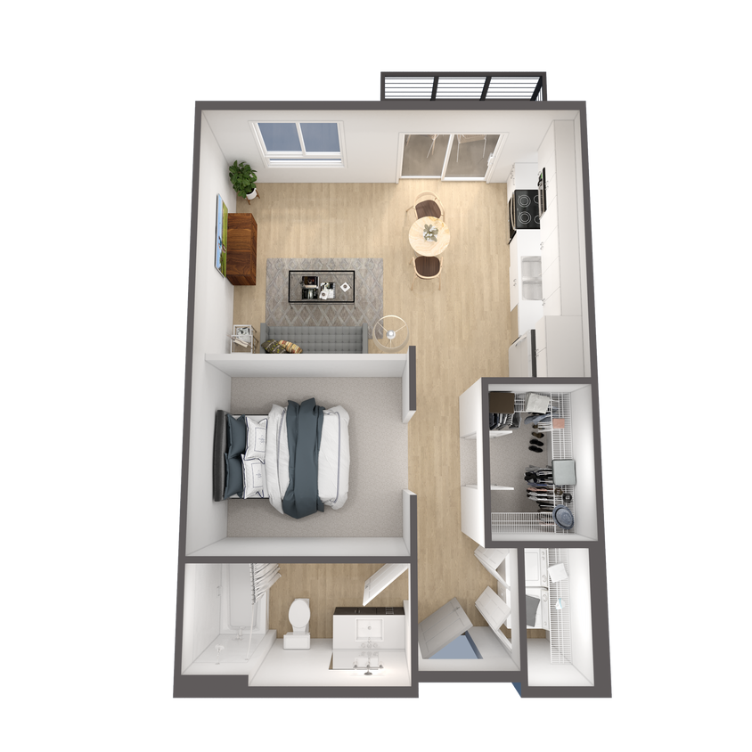 Floor Plan - Burley (1E)