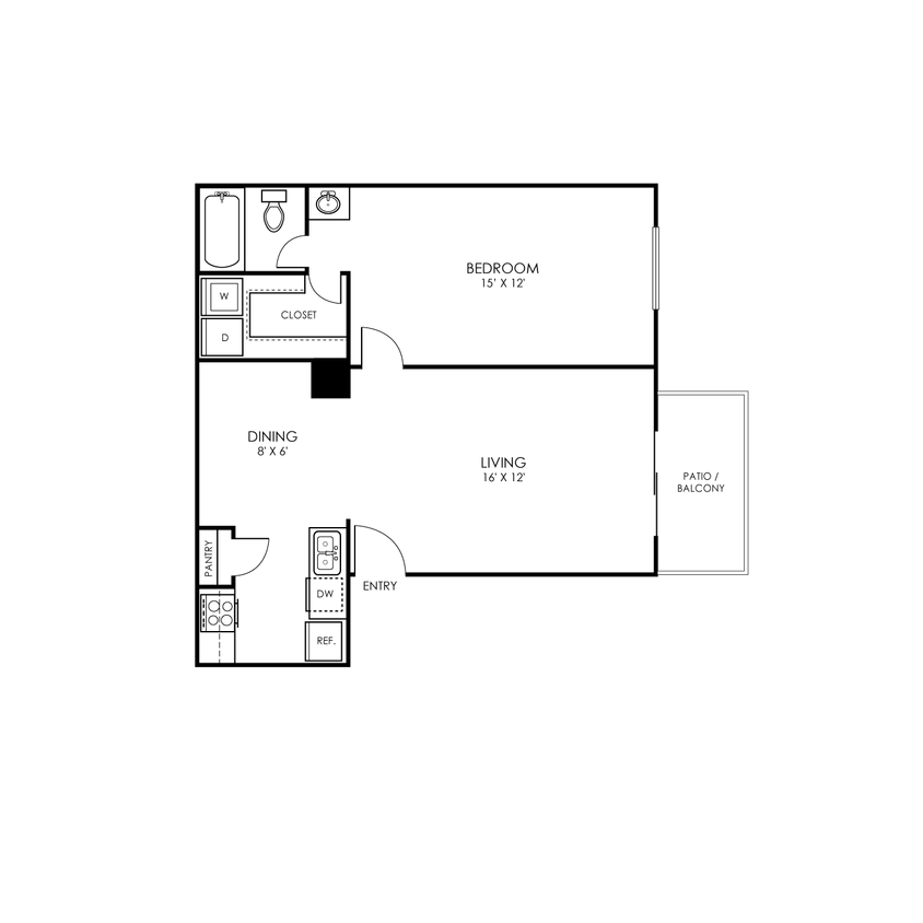 Argyle-FloorPlans_A2-1B1B-632SF.png - 1 Bedroom 1 Bath