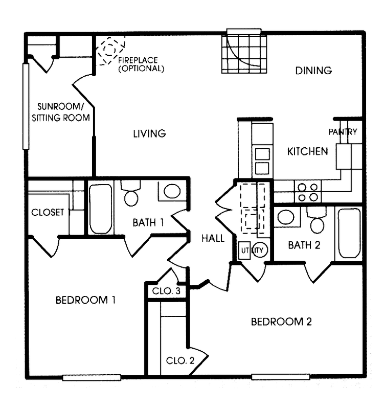 Floor Plan - The Mallard